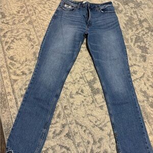 Abercrombie & Fitch Blue Straight Leg Jeans